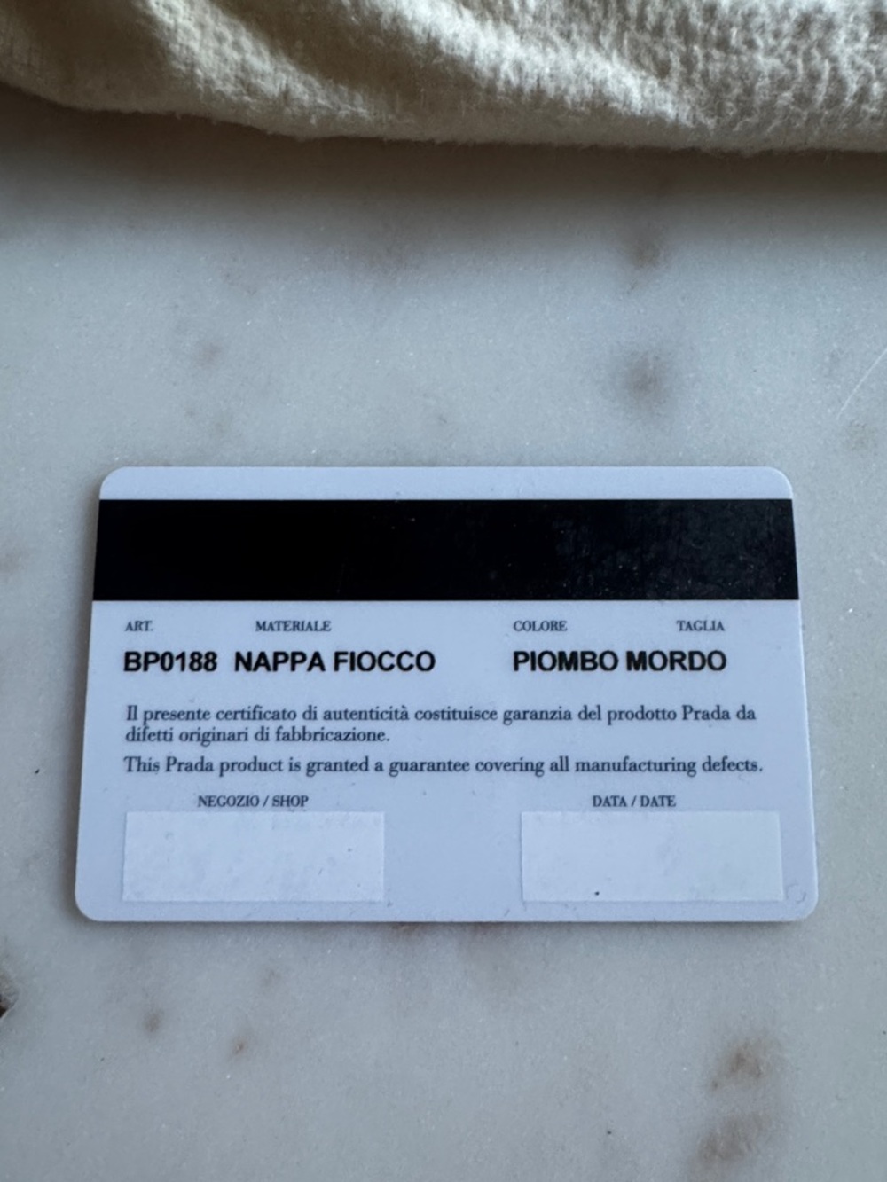 Prada Nappa Metallic Pewter Leather Fold-Clutch - Picture 13 of 13